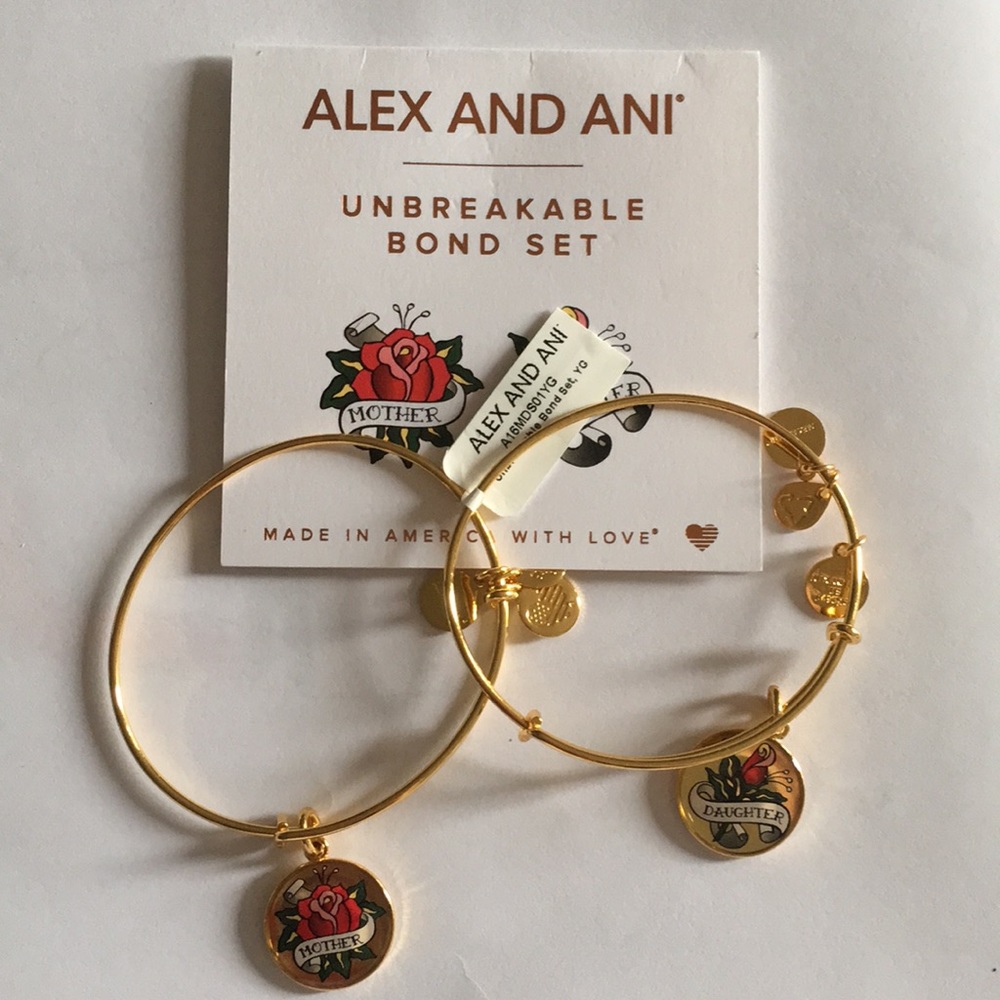 Alex and Ani Bracelet Set